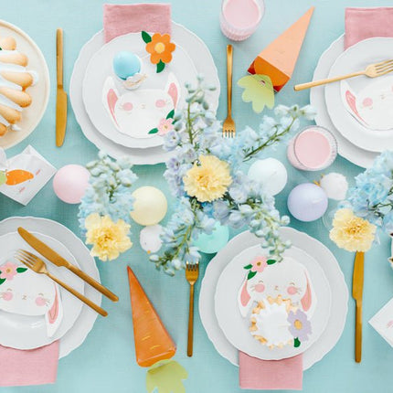 Kaars Paasei Paars 10cm van Partydeco koop je bij Partywinkel