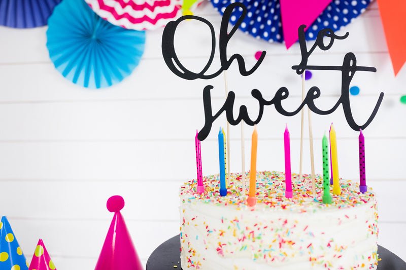 Kaarsjes Gekleurd 6,5cm 6st van Partydeco koop je bij Partywinkel