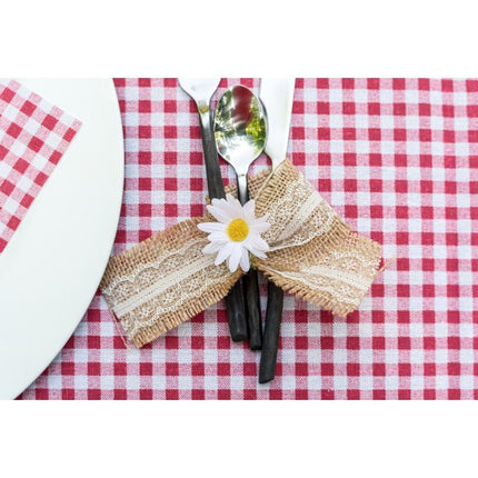 Kant Lint Jute 5Cm 5m van CHAKS koop je bij Partywinkel