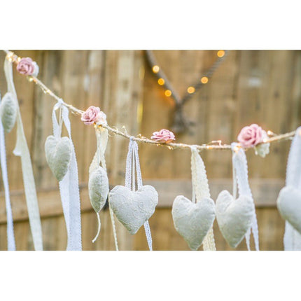 Kant Lint Wit 2Cm 2m van CHAKS koop je bij Partywinkel