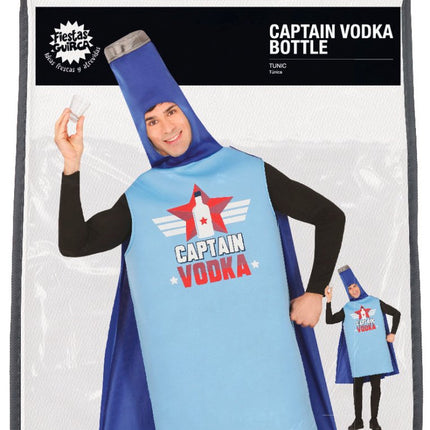Kapitein Kostuum Vodka - Partywinkel - 8434077860175