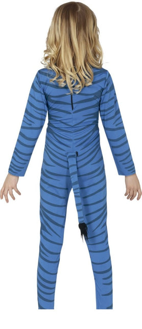 Katachtige Kostuum Kind Blauw van Fiestas Guirca koop je bij Partywinkel