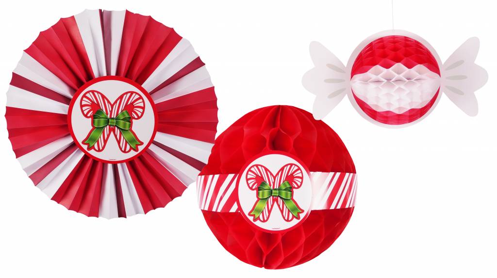 Kerst Hangdecoratie Snoep 5st van Riethmueller koop je bij Partywinkel