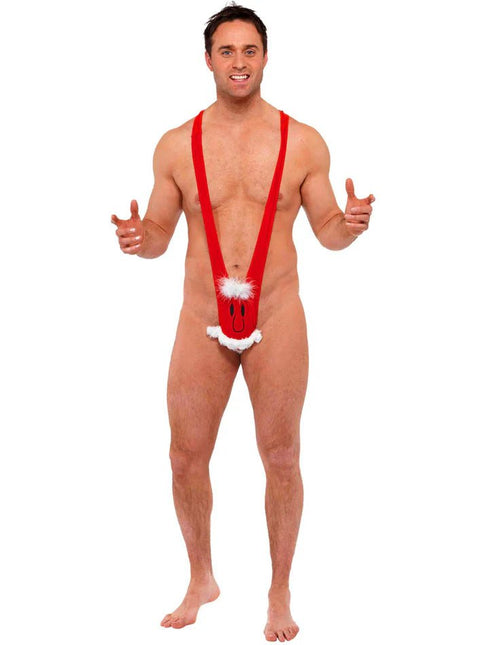 Kerst Mankini van Smiffys koop je bij Partywinkel