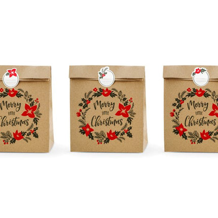 Kerst Uitdeelzakjes 3st van Partydeco koop je bij Partywinkel