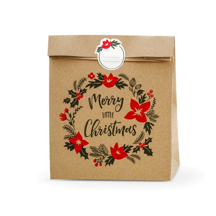 Kerst Uitdeelzakjes 3st van Partydeco koop je bij Partywinkel