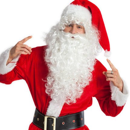 Kerstman Baard En Pruik Wit van Boland koop je bij Partywinkel