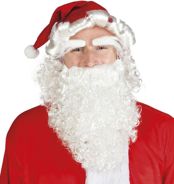 Kerstman Baard Set Deluxe - Partywinkel - 8712026134158