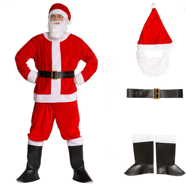 Kerstman Kostuum 6 delig van PartyXclusive koop je bij Partywinkel