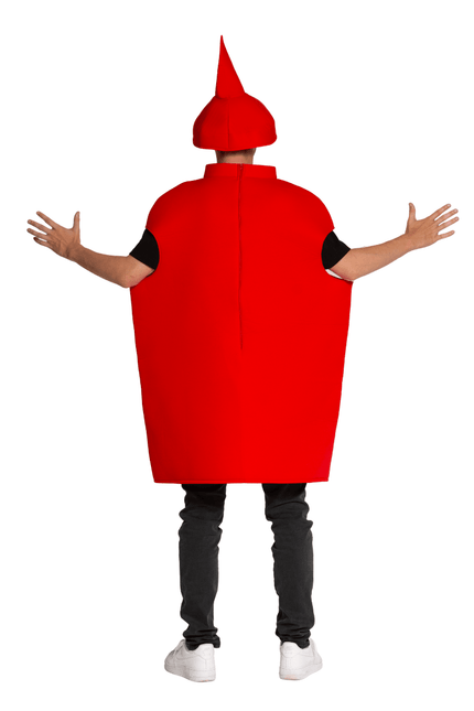 Ketchup Fles - One Size van Partychimp koop je bij Partywinkel