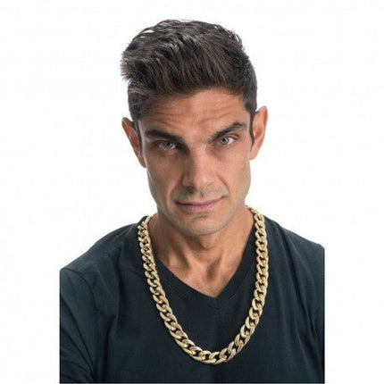 Ketting Goud Rapper 70cm van CHAKS koop je bij Partywinkel