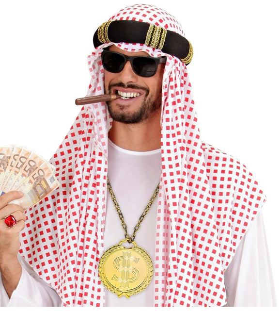 Ketting Hiphop Dollar van Widmann koop je bij Partywinkel