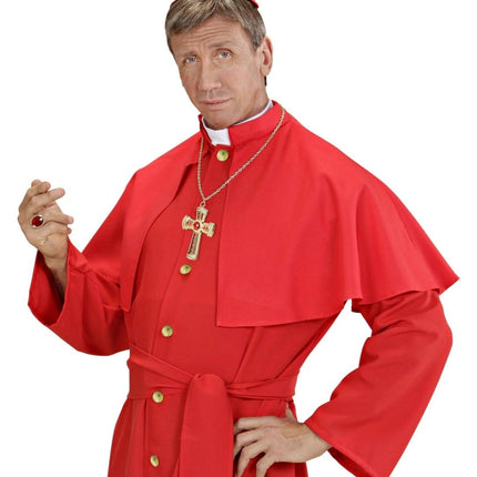 Ketting Kruis Met Edelsteen van Widmann koop je bij Partywinkel