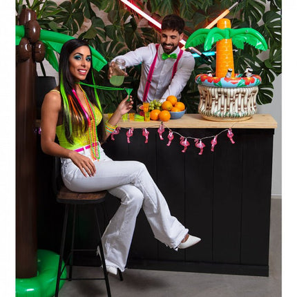 Ketting Parel Gekleurd 4st van Boland koop je bij Partywinkel