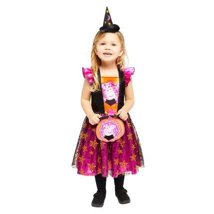 Kind Kostuum Peppa Orange Jurk van Riethmueller koop je bij Partywinkel