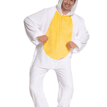 Kip Onesie Wit van PartyXclusive koop je bij Partywinkel