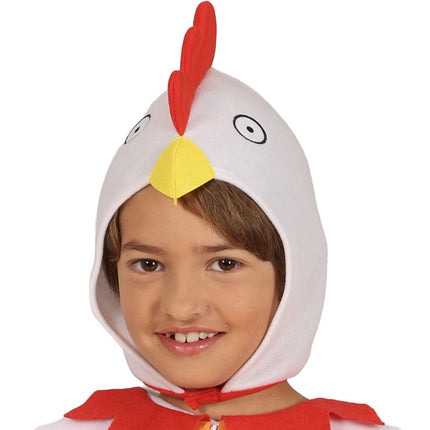 Kip Onesie Wit Kind - Partywinkel - 8434077785652