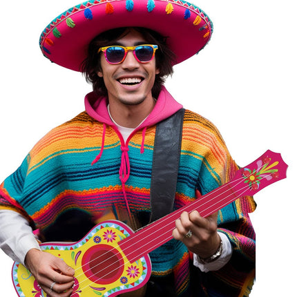 Kleine Mexicaanse Gitaar 54 cm van Fiestas Guirca koop je bij Partywinkel
