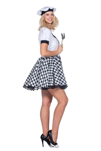 Kok kostuum dames - Partywinkel - 8720059068067