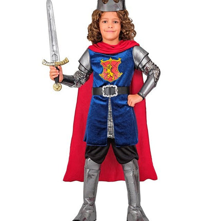 Koning Kostuum Blauw Rood van Widmann koop je bij Partywinkel