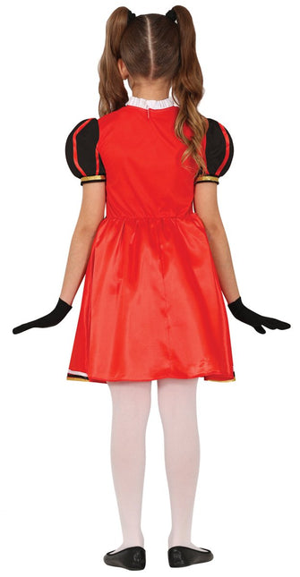 Koningin Jurk Meisje Harten - Partywinkel - 8434077784655