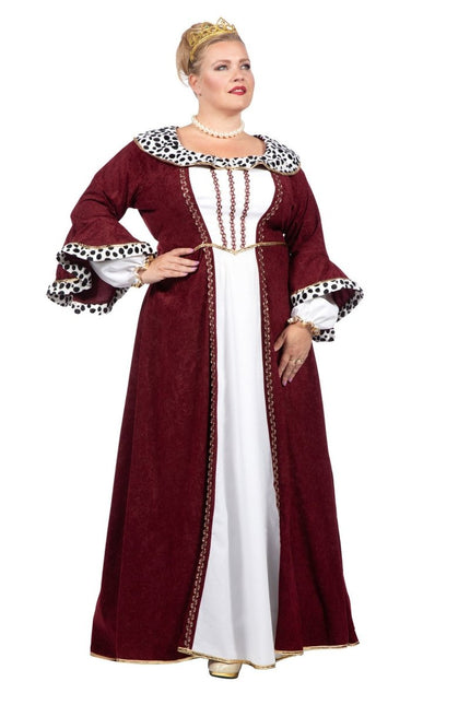 Koningin Jurk Rood - Partywinkel - 8720059074068