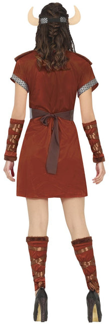Kostuum Bruin Dames Viking van Fiestas Guirca koop je bij Partywinkel