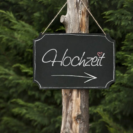 Krijtbord Hangend van Partydeco koop je bij Partywinkel