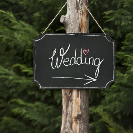 Krijtbord Hangend van Partydeco koop je bij Partywinkel