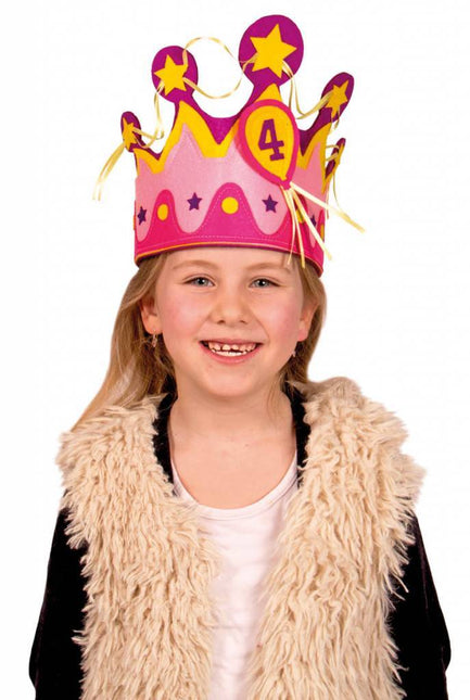 Kroon 1 - 5 Jaar Meisje - Partywinkel - 8714572087919