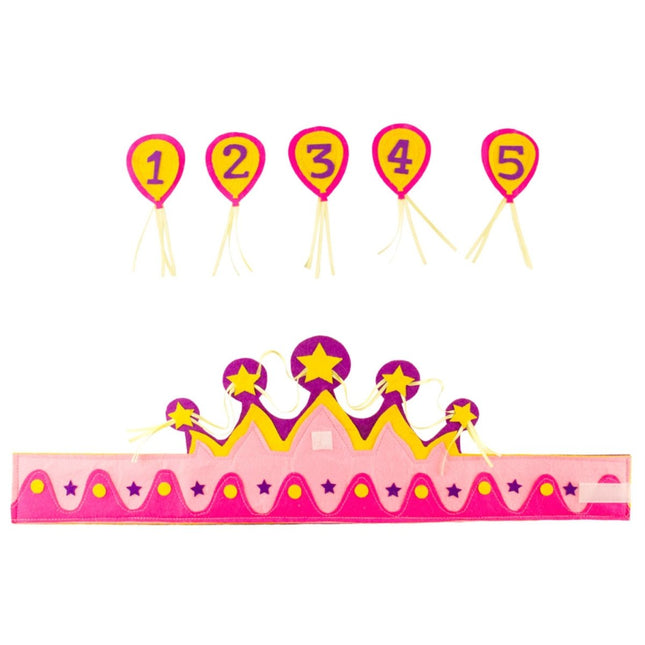Kroon 1 - 5 Jaar Meisje - Partywinkel - 8714572087919
