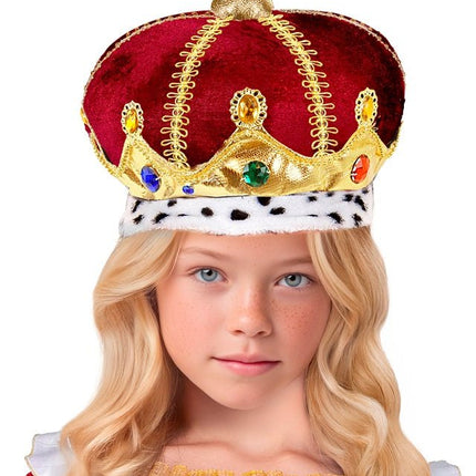 Kroon Met Edelstenen Kind van Widmann koop je bij Partywinkel