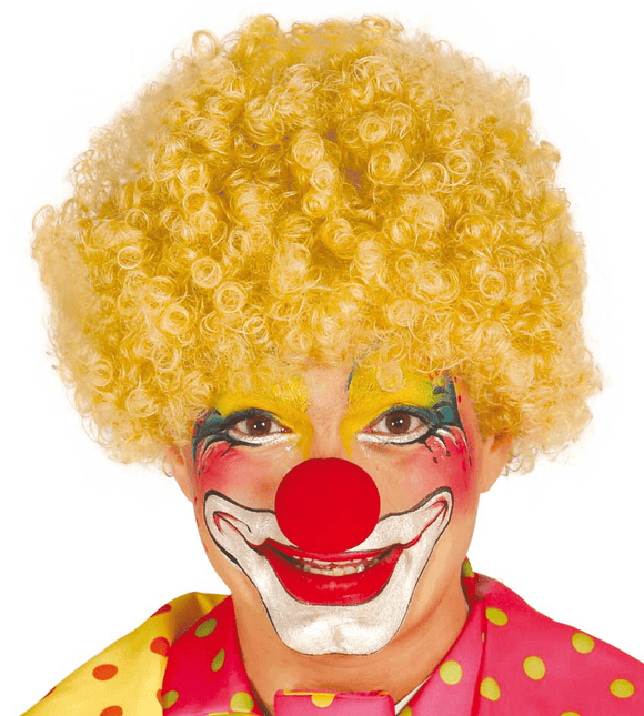 Krullen Pruik Blonde van Fiestas Guirca koop je bij Partywinkel