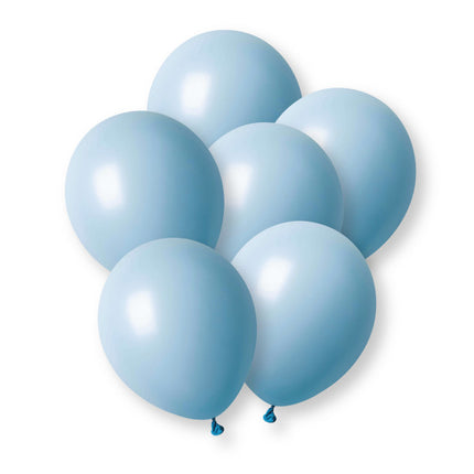 Pastelblauwe Ballonnen 30cm 50st
