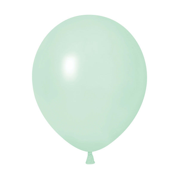 Pastelowo-zielone balony 30 cm, 50 szt.
