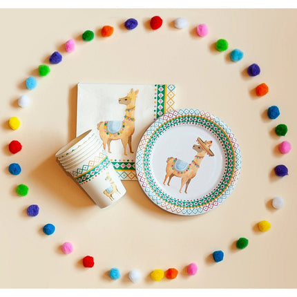 Lama Bekers 250ml 6st van Boland koop je bij Partywinkel