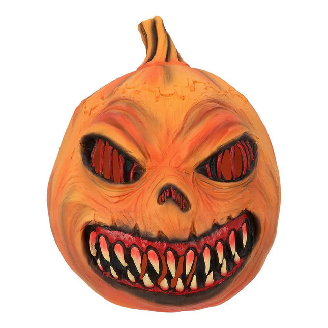 Latex hoofdmasker Pumpkin monster van Boland koop je bij Partywinkel