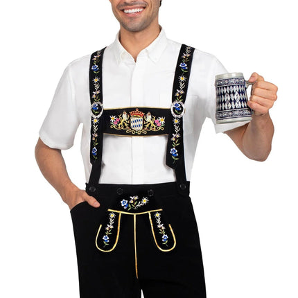 Lederhose Heren Leg Avenue - Partywinkel - 714718572406