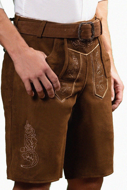 Lederhosen Brown Short Brixental