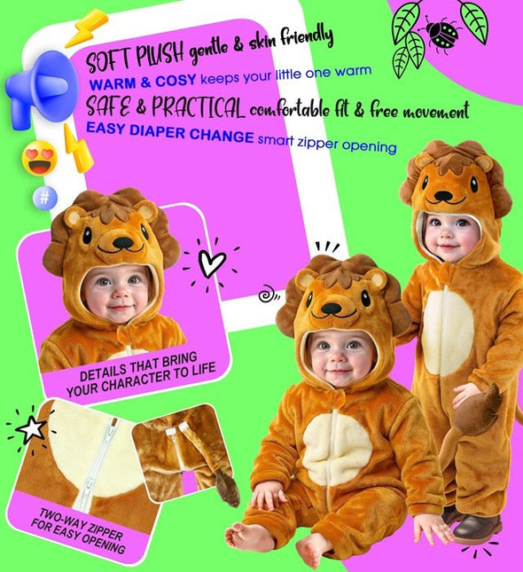 Leeuw Pluche Fluweel van Widmann koop je bij Partywinkel