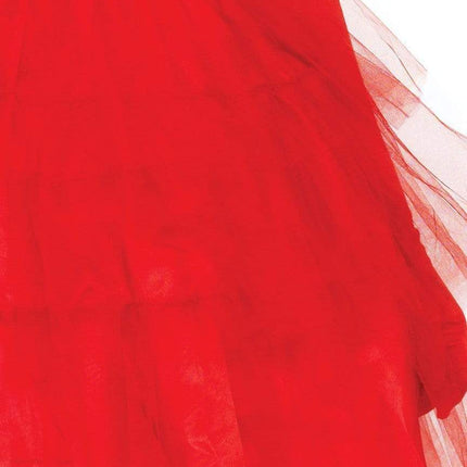 Beetlejuice Dress Red Ladies Leg Avenue