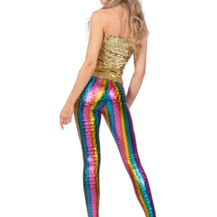 Legging Dames Regenboog van Wilbers & Wilbers koop je bij Partywinkel