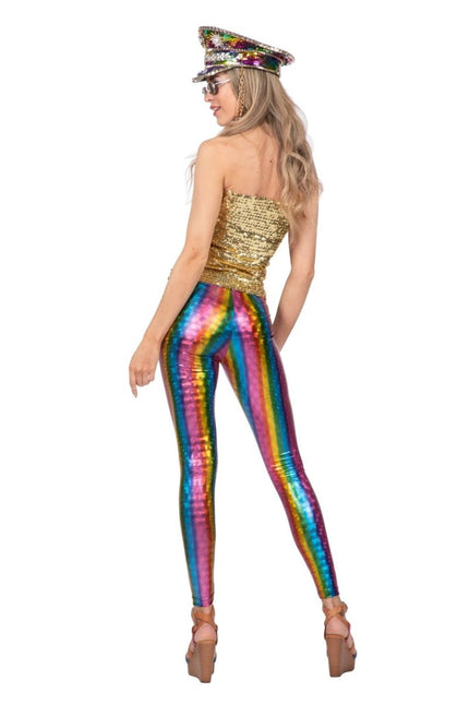 Legging Dames Regenboog van Wilbers & Wilbers koop je bij Partywinkel