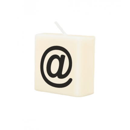 Letter Kaarsje @ 4cm van Paper Dreams koop je bij Partywinkel