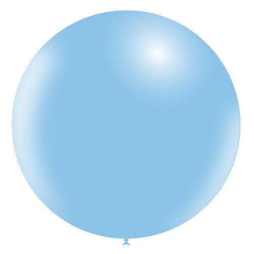 Lichtblauwe Reuze Ballon XL 91cm - Partywinkel - 8436540876973