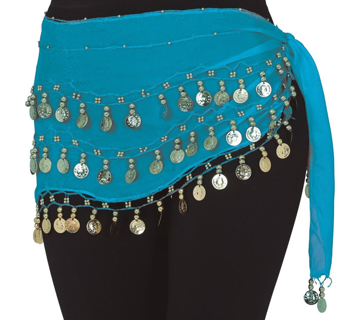 Lichtblauwe Rok Buikdanseres 1,35m - Partywinkel - 8434077270134