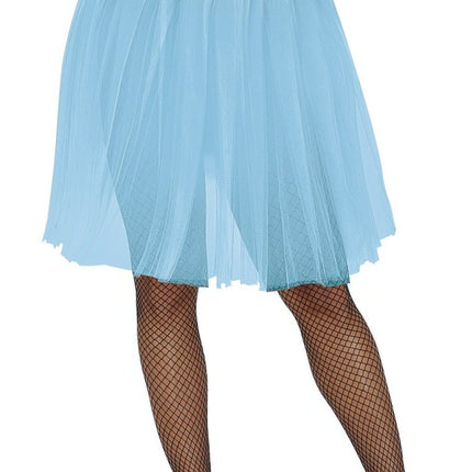 Lichtblauwe Tutu Dames 60cm van Fiestas Guirca koop je bij Partywinkel