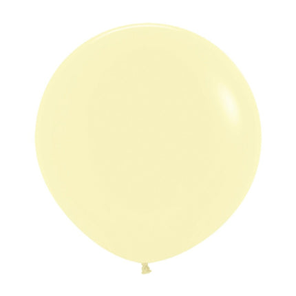 Lichtgele Ballonnen 61cm 3st van Sempertex koop je bij Partywinkel