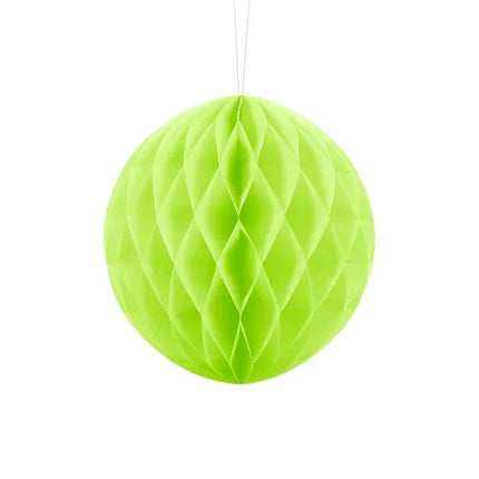 Lichtgroene Honeycomb 20cm van Partydeco koop je bij Partywinkel