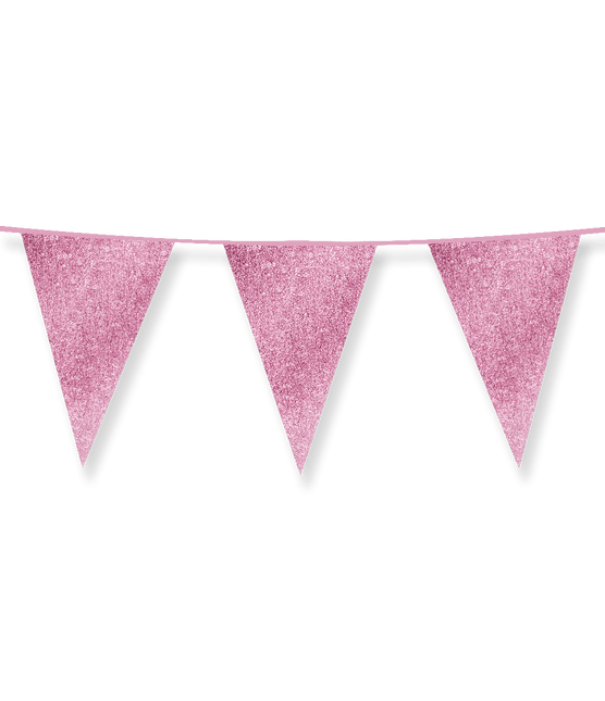 Lichtroze Slinger 6m van Paper Dreams koop je bij Partywinkel